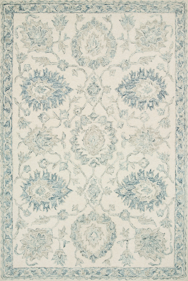 Loloi Norabel Ivory / Blue Rugs