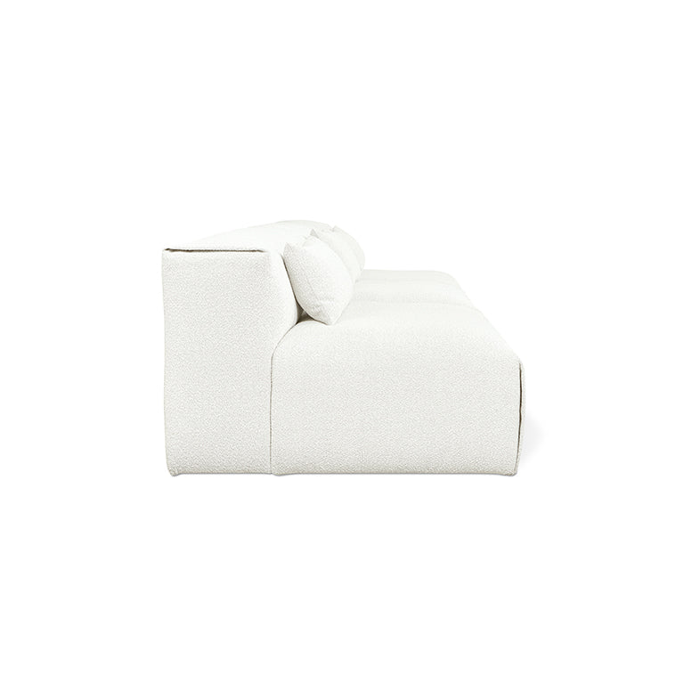 Nest Modular 3-PC Armless Sofa in Morris Bone