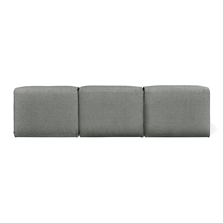 Nest Modular 3-PC Armless Sofa in Morris Scoria