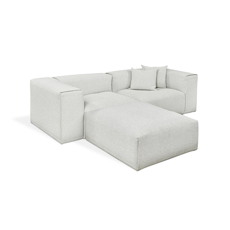 Nest Modular 3-PC Sectional in Morris Fog
