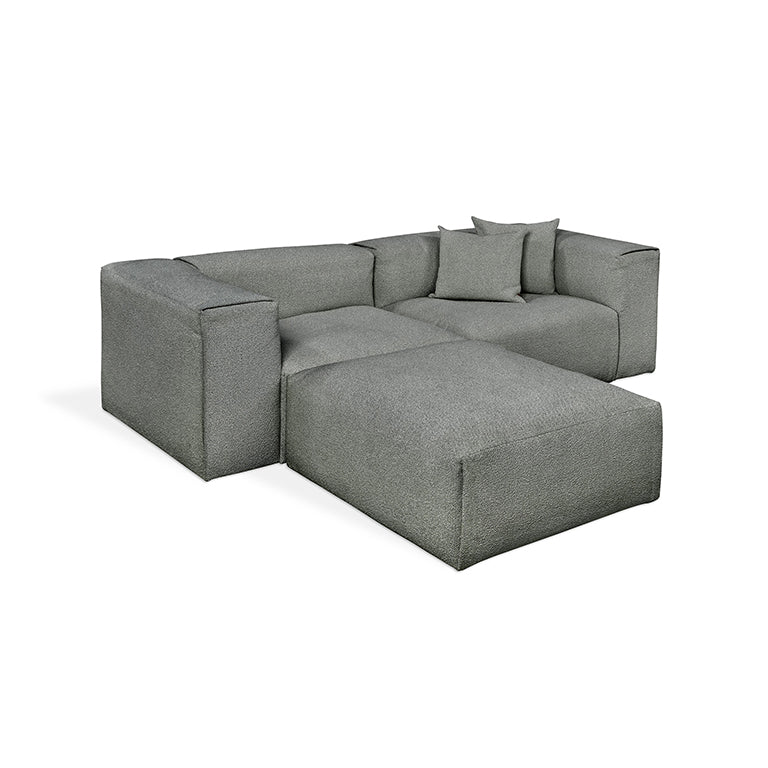 Nest Modular 3-PC Sectional in Morris Scoria