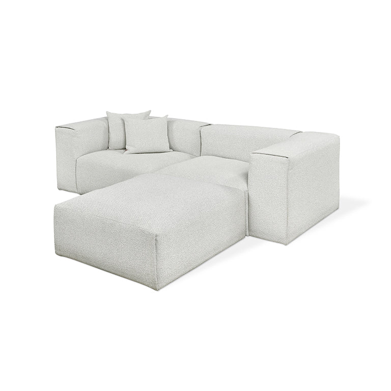 Nest Modular 3-PC Sectional in Morris Fog