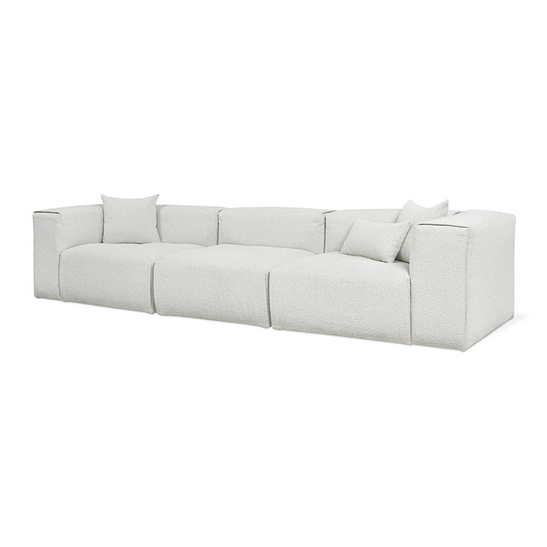Nest Modular 3-PC Sofa in Morris Fog