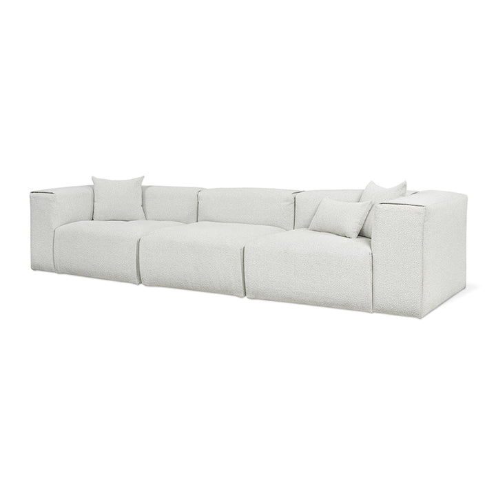 Nest Modular 3-PC Sofa in Morris Fog