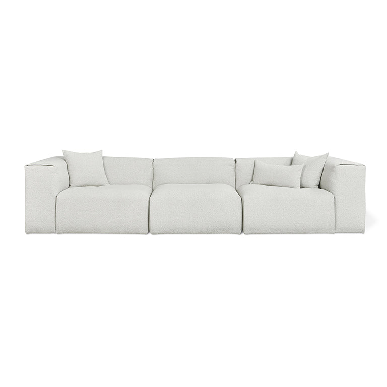 Nest Modular 3-PC Sofa in Morris Fog