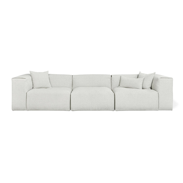 Nest Modular 3-PC Sofa in Morris Fog