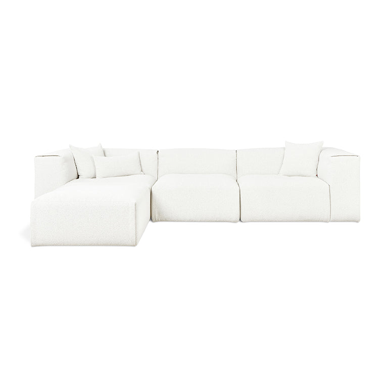 Nest Modular 4-PC Sectional in Morris Bone