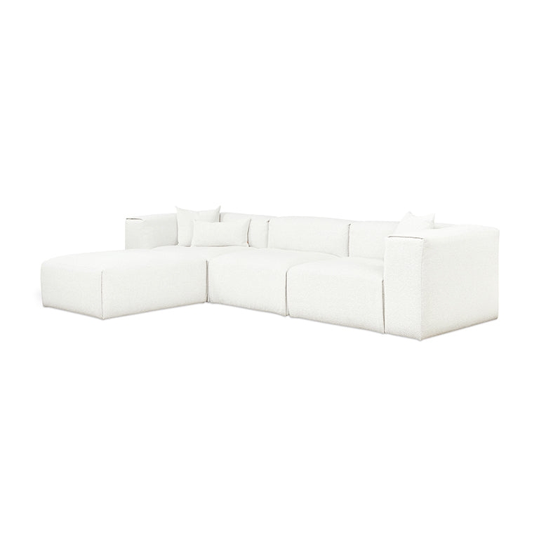 Nest Modular 4-PC Sectional in Morris Bone