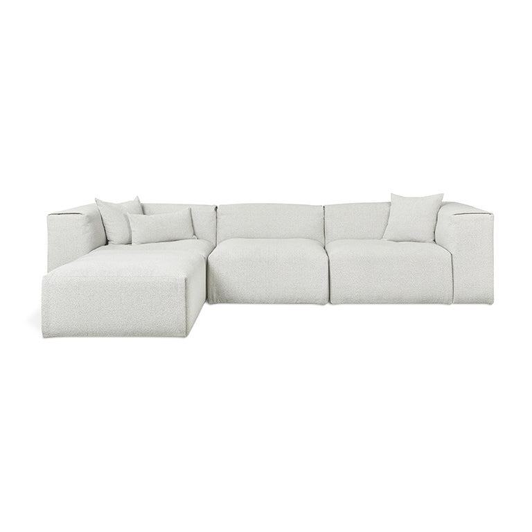 Nest Modular 4-PC Sectional in Morris Fog