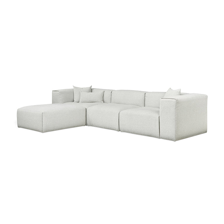 Nest Modular 4-PC Sectional in Morris Fog