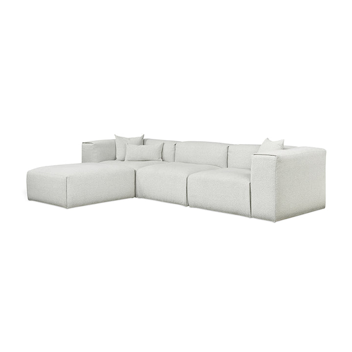 Nest Modular 4-PC Sectional in Morris Fog