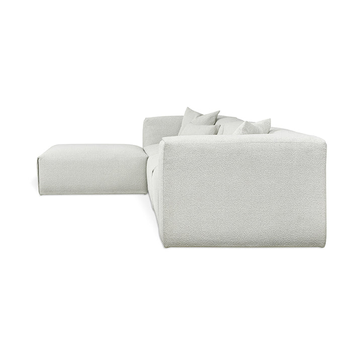 Nest Modular 4-PC Sectional in Morris Fog