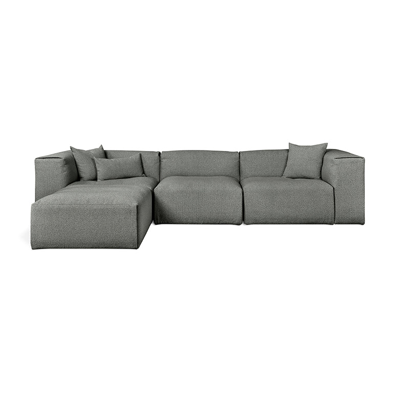 Nest Modular 4-PC Sectional in Morris Scoria