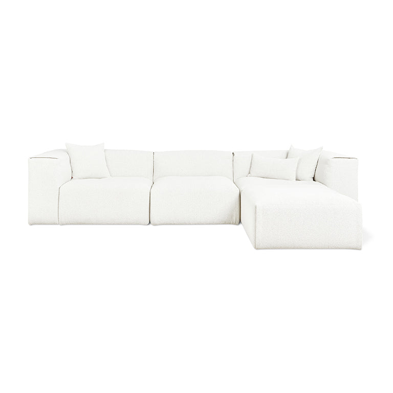Nest Modular 4-PC Sectional in Morris Bone
