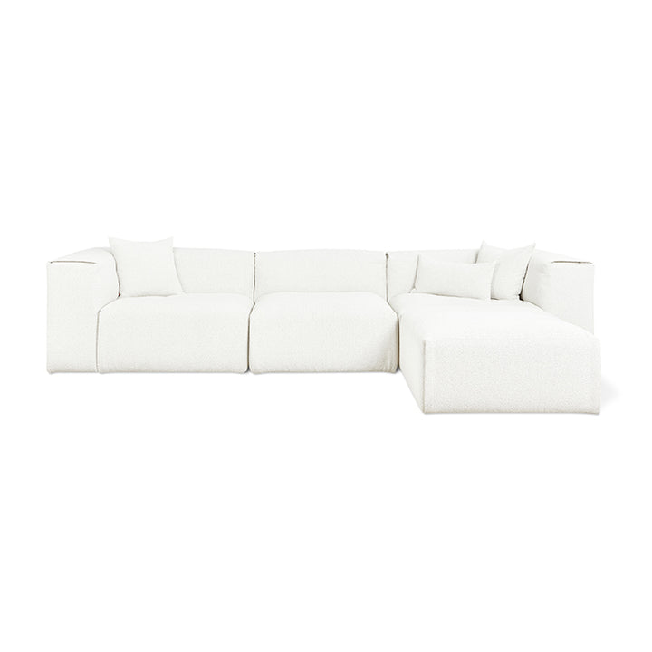 Nest Modular 4-PC Sectional in Morris Bone