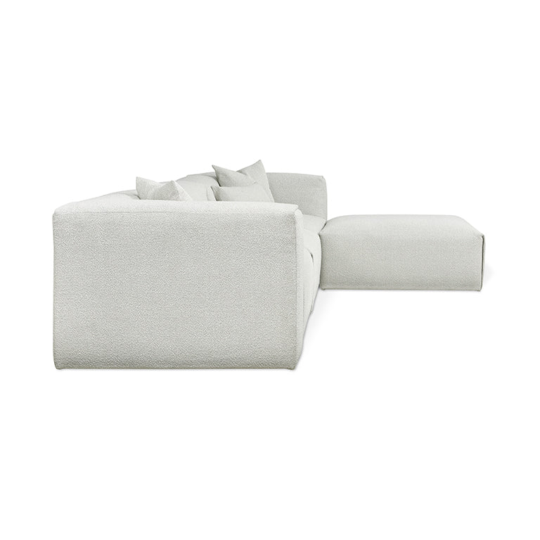 Nest Modular 4-PC Sectional in Morris Fog
