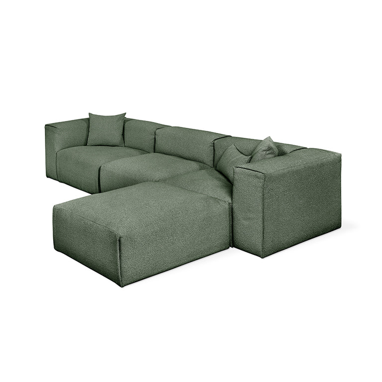 Nest Modular 4-PC Sectional in Morris Pine