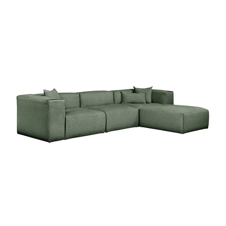 Nest Modular 4-PC Sectional in Morris Pine