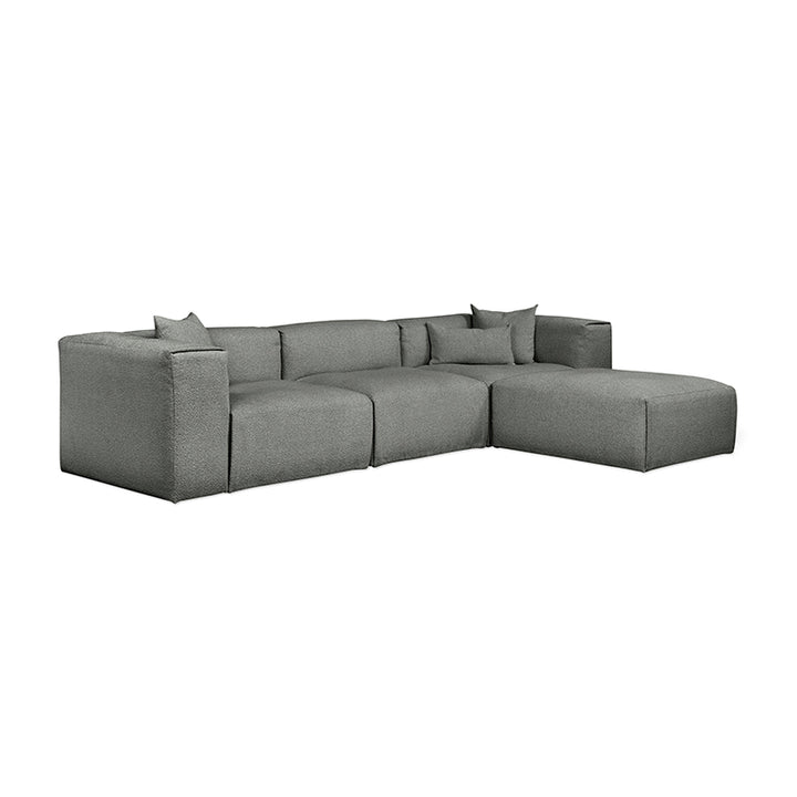 Nest Modular 4-PC Sectional in Morris Scoria