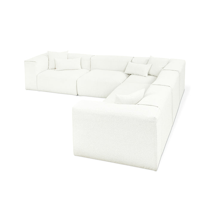 Nest Modular 5-PC Corner Sectional in Morris Bone