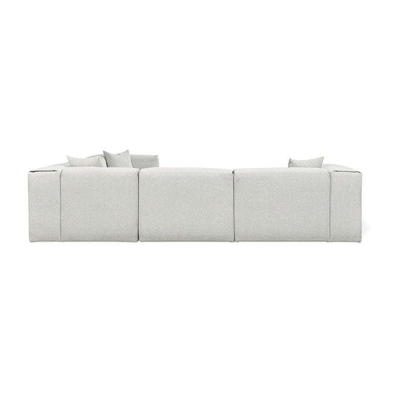 Nest Modular 5-PC Corner Sectional in Morris Fog