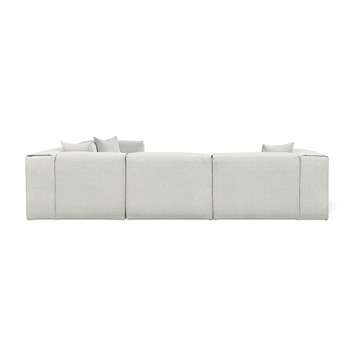 Nest Modular 5-PC Corner Sectional in Morris Fog