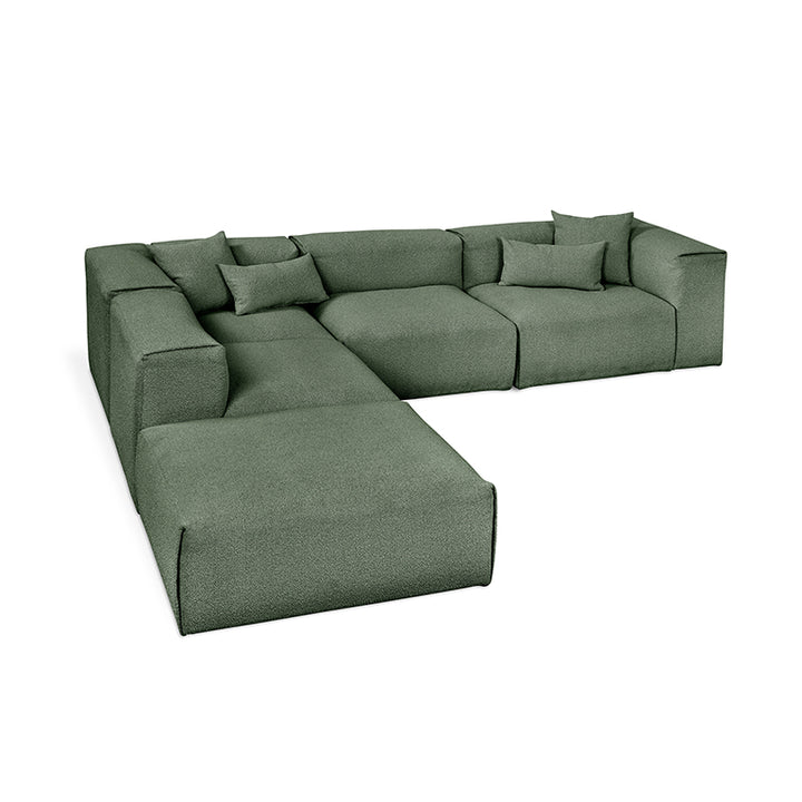 Nest Modular 5-PC Sectional in (Left Facing) Morris Pine