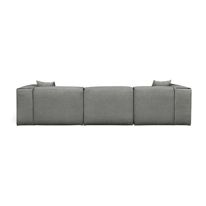 Nest Modular 5-PC Sectional in (Left Facing) Morris Scoria