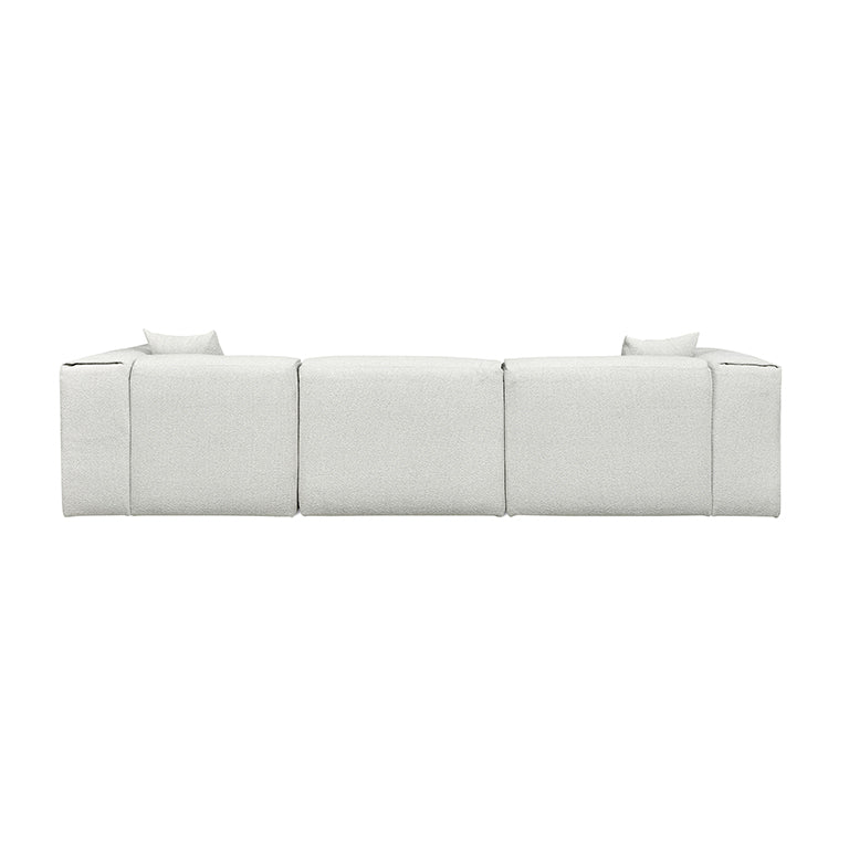 Nest Modular 5-PC Sectional in (Right Facing) Morris Fog
