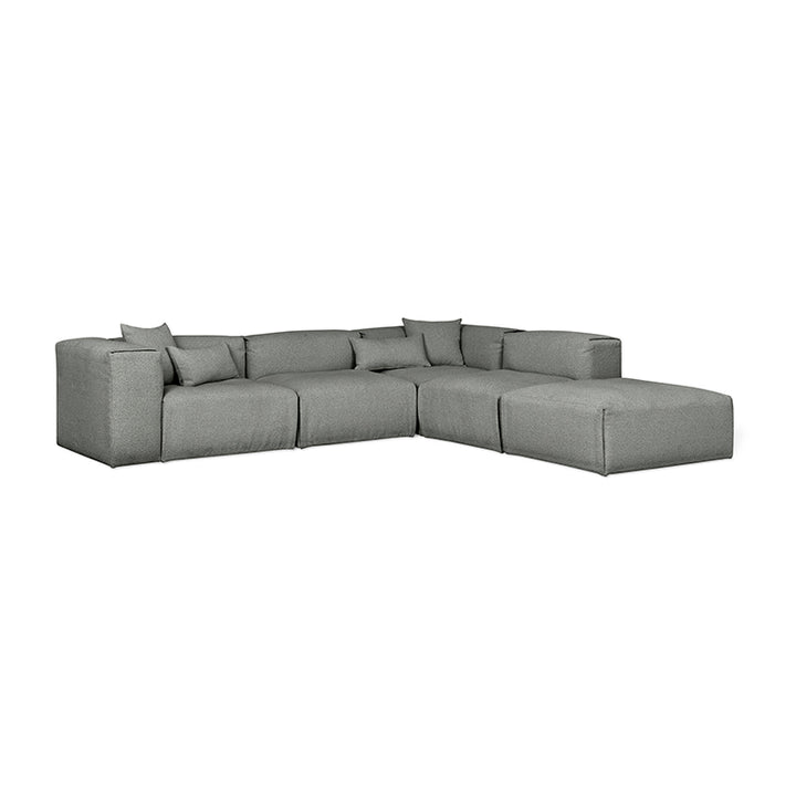 Nest Modular 5-PC Sectional in (Right Facing) Morris Scoria