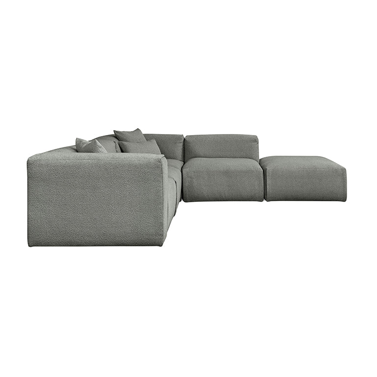 Nest Modular 5-PC Sectional in (Right Facing) Morris Scoria