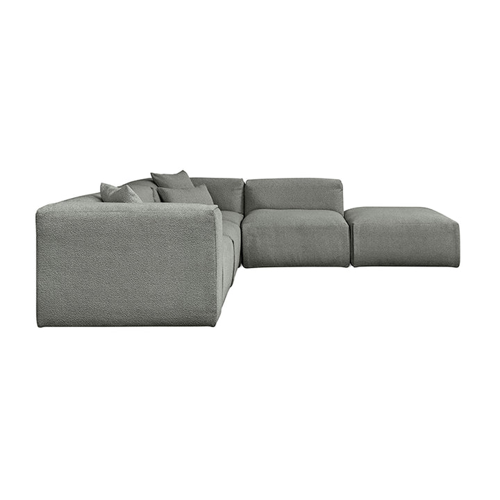 Nest Modular 5-PC Sectional in (Right Facing) Morris Scoria