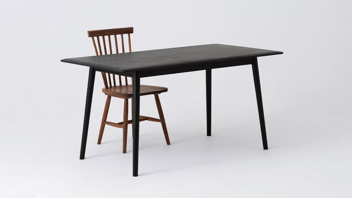 Kacia Dining Table in Black Finish