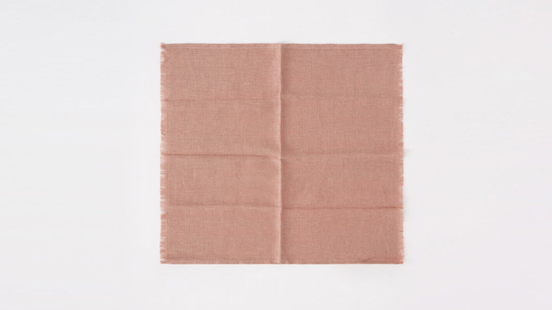 Faye Napkins Rose, set of 2