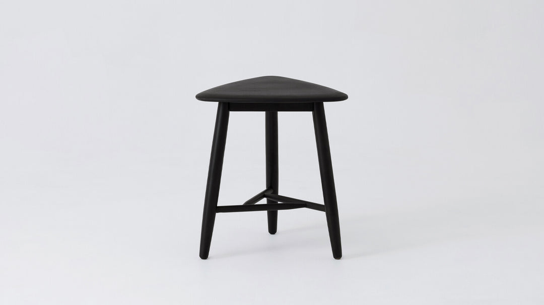 Kacia Tri End Table in Black Finish