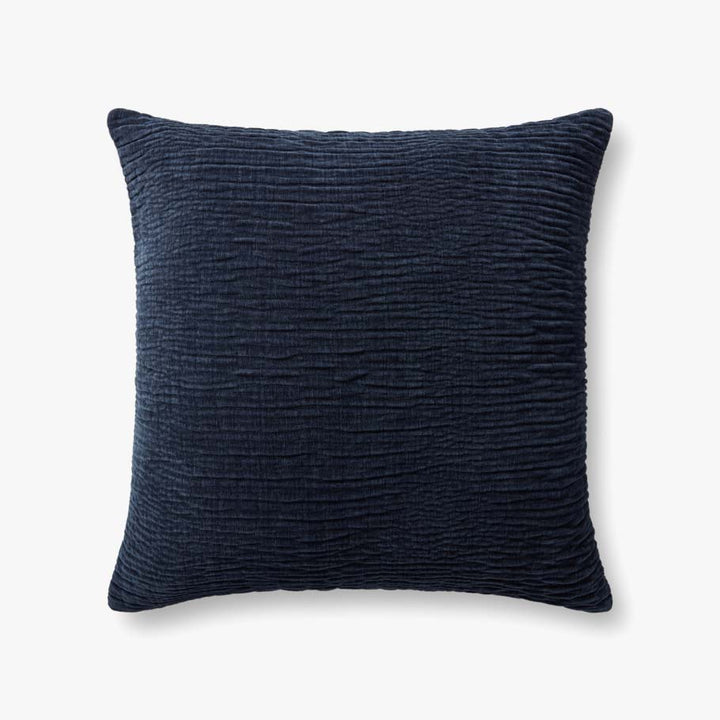 Navy Velvet Cushion 22"x22"
