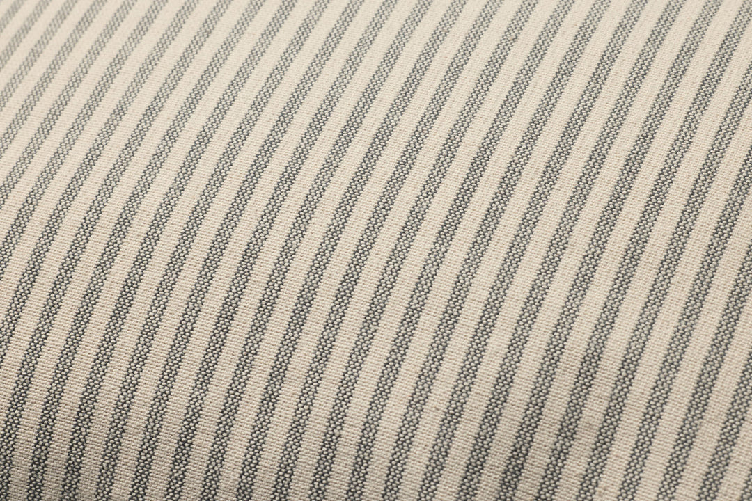 Jeremiah Black Stripe Cushion 13"x21"