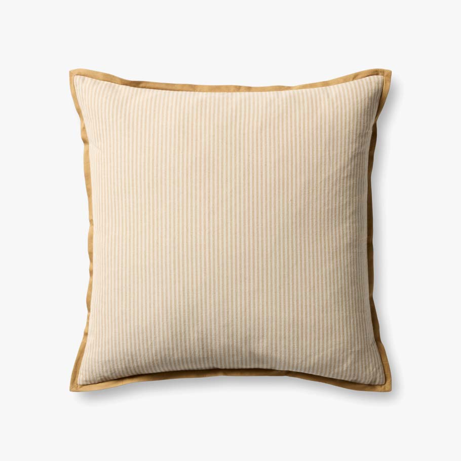 Jeremiah Gold Cushion 22"x22"