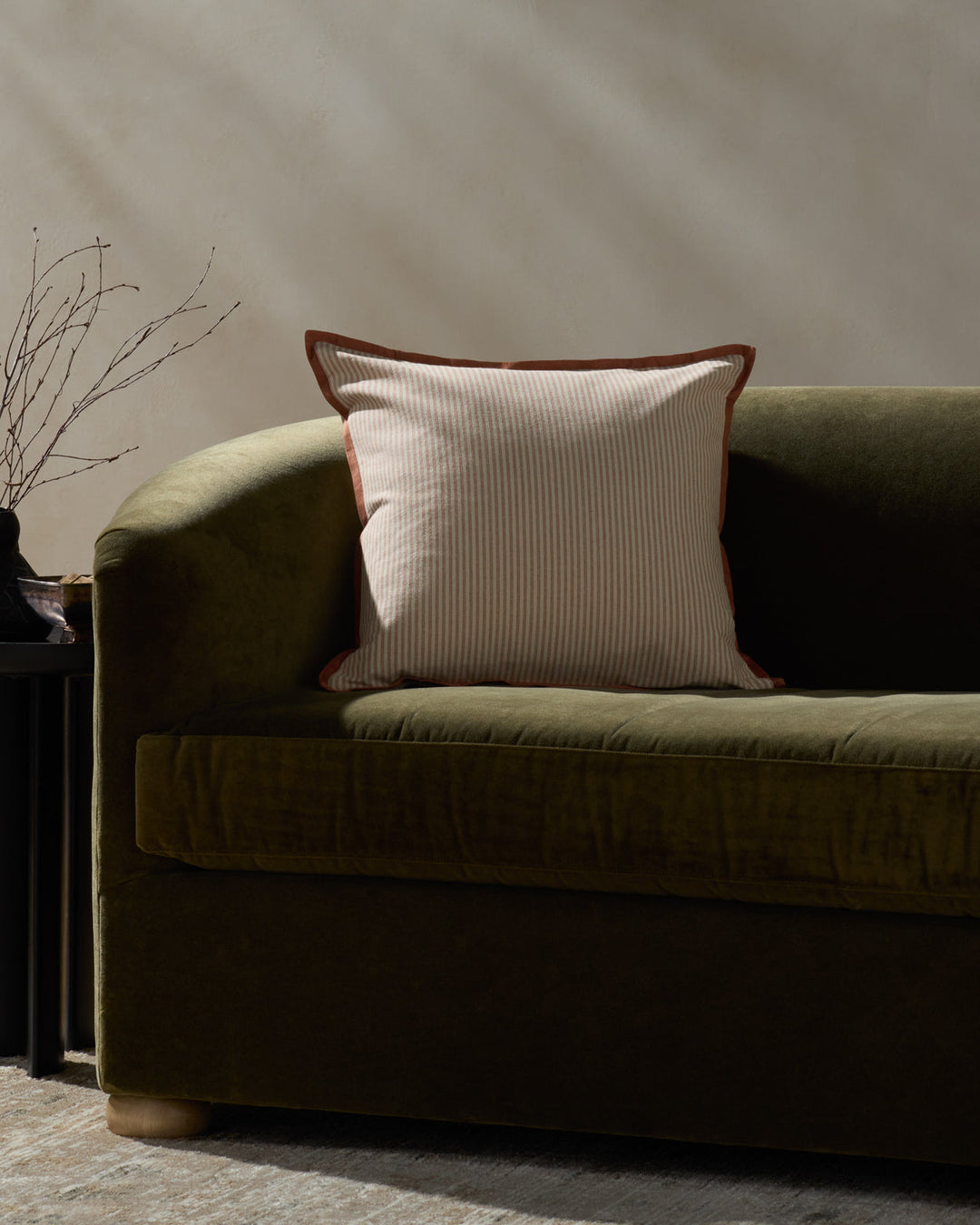 Jeremiah Terracotta Cushion 20"x20"