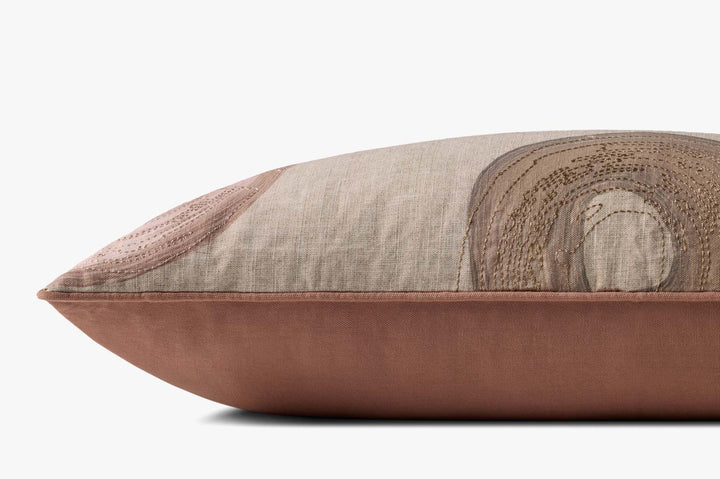Blush Circles Cushion 12"x 27"