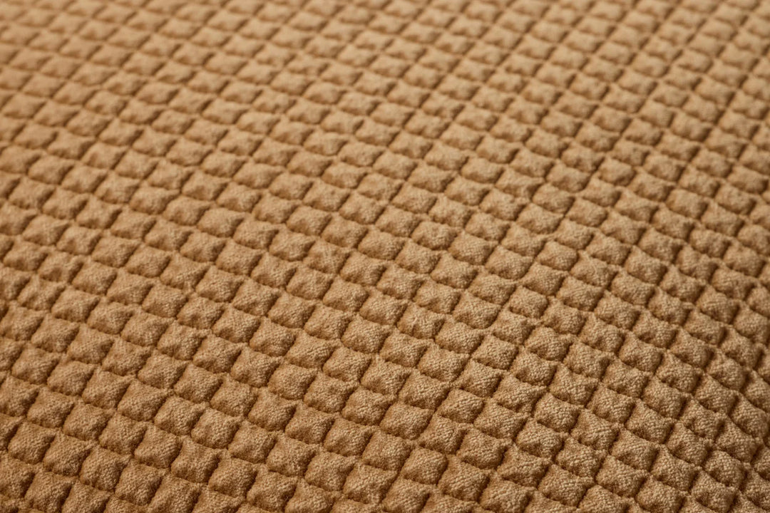 Quilted Carmel Cushion