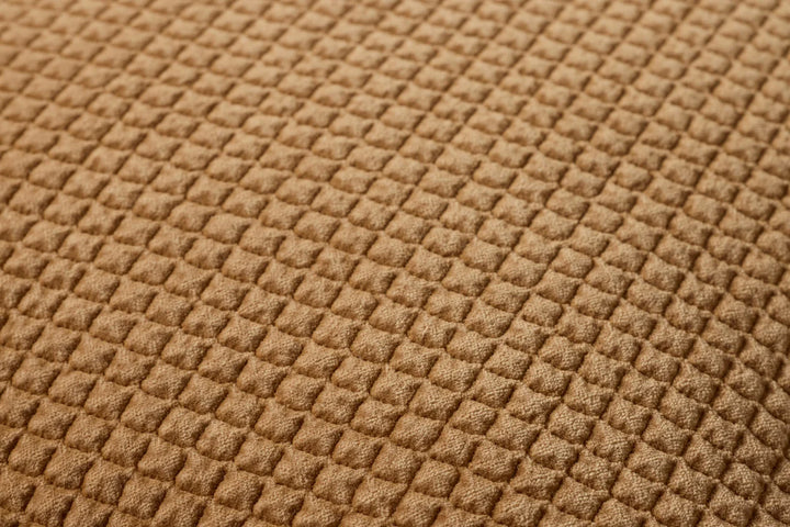 Quilted Carmel Cushion