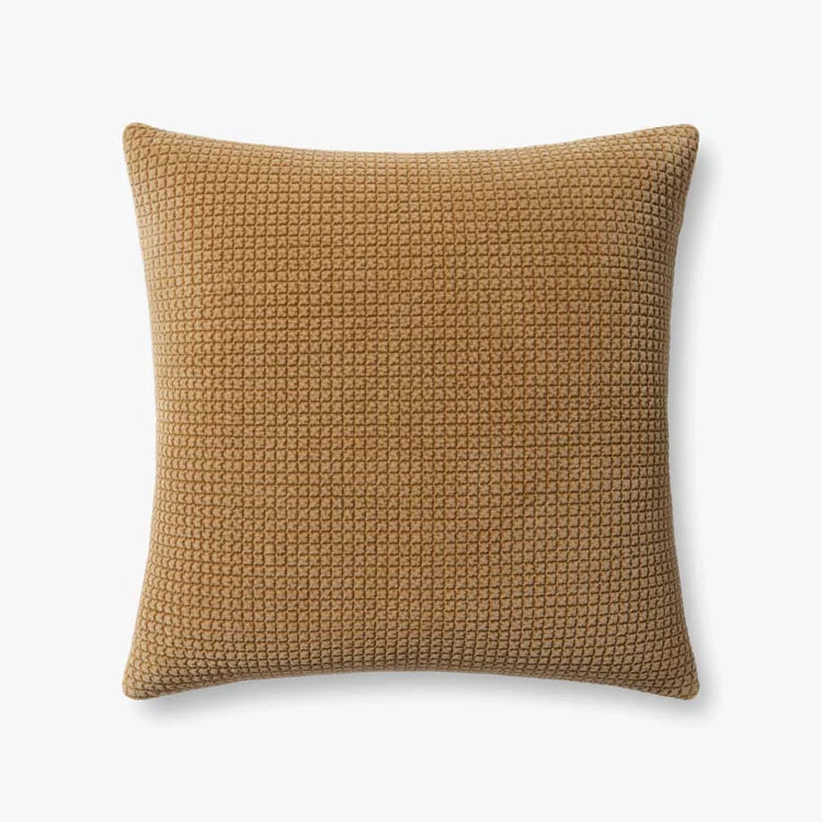 Quilted Carmel Cushion