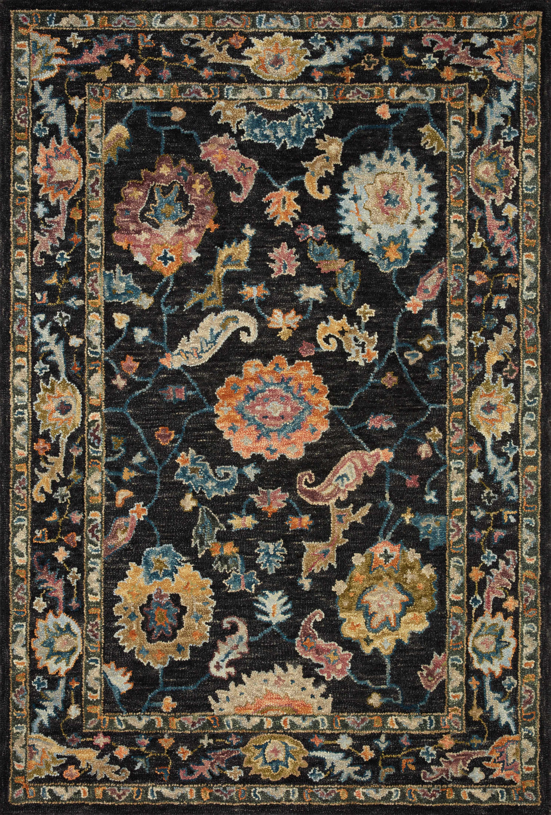 Loloi Padma Black / Multi Rugs