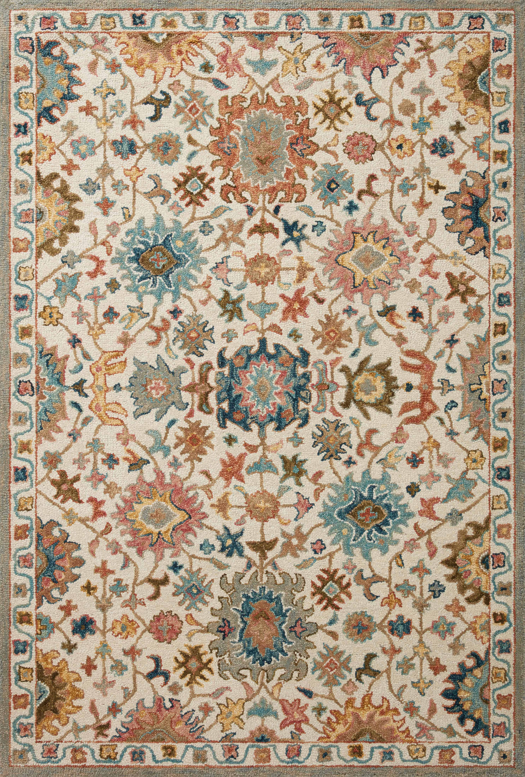 Loloi Padma Ivory / Multi Rugs