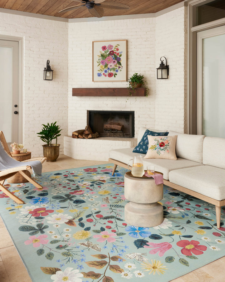 Rifle Paper Co. x Loloi Perennial Mint Rugs