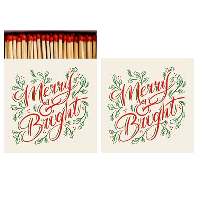 Merry & Bright Matches - Box of 60