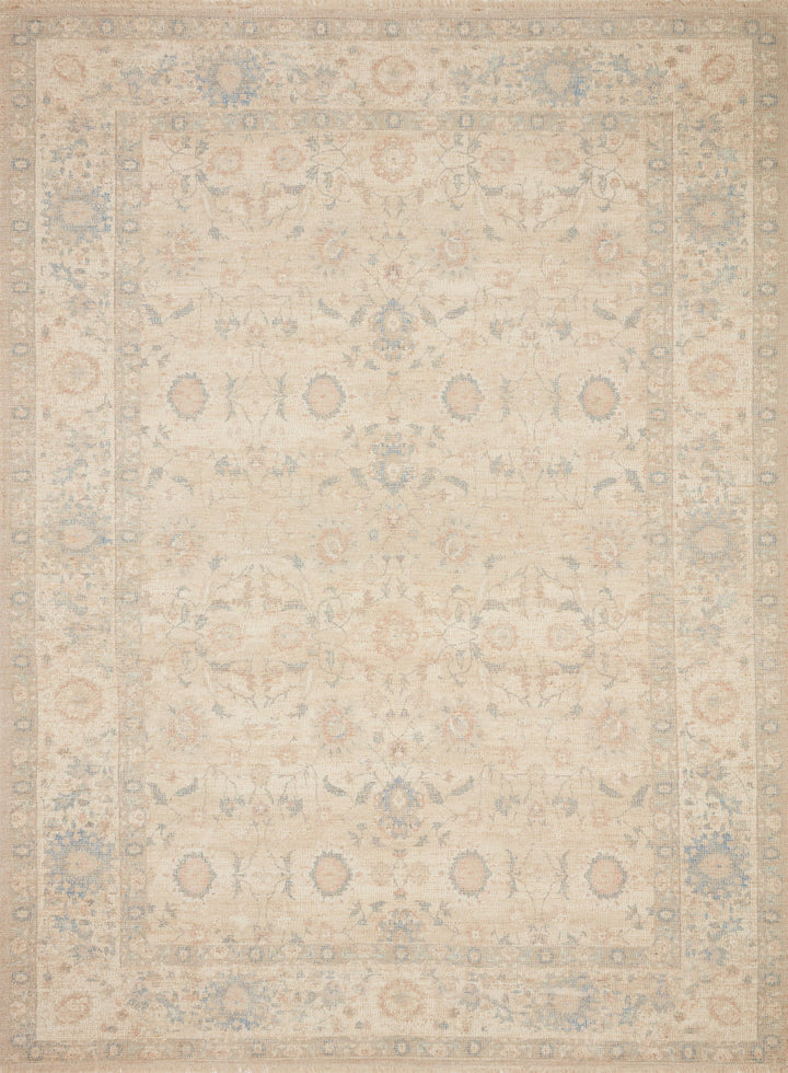 Loloi Priya Natural / Blue Rugs
