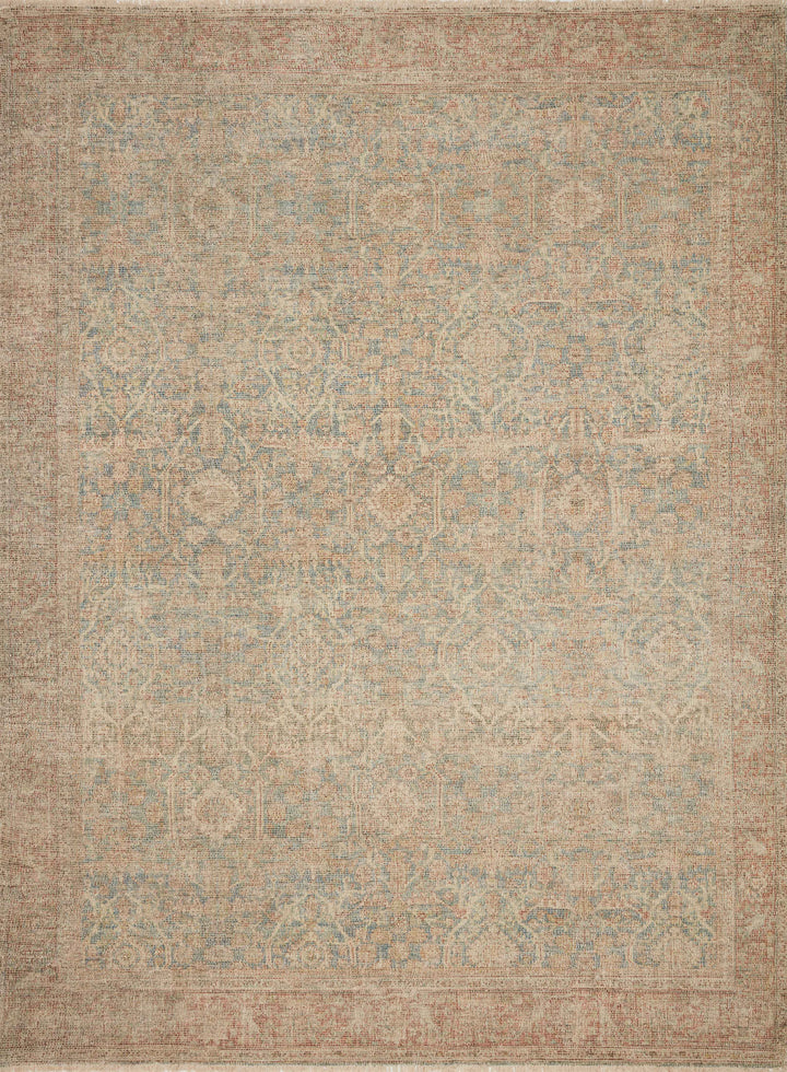 Loloi Priya Denim / Rust Rugs