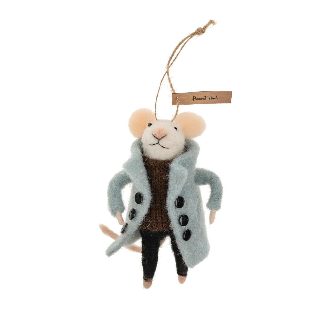 Felt Mice Peacoat Paul